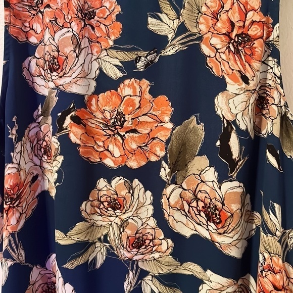 SANCTUARY Sleeveless Floral Tiered Dress Size Large - Picture 7 of 7